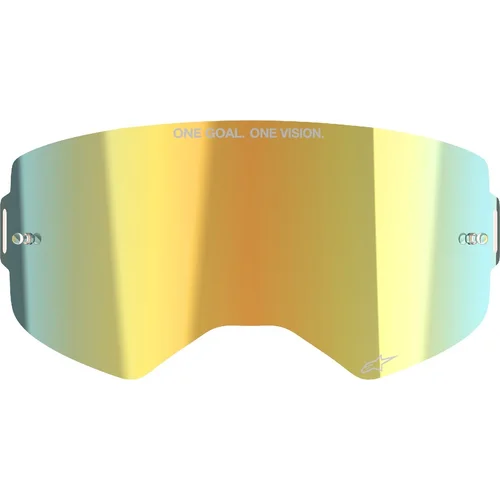 Plexi pre okuliare SUPERTECH ALPINESTARS 9100325-9250-OS (zrkadlové zlaté ABSOLUTE VISION™)