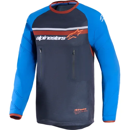Dres MAXDURA DUAL, ALPINESTARS (tmavosivá/modrá/oranžová, veľkosť L)