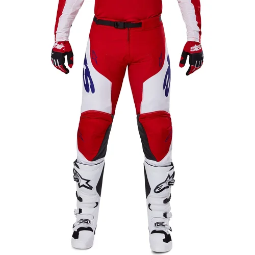 Nohavice RACER VEIL (červená/biela, veľkosť 38) /ALPINESTARS/ - obr. 5