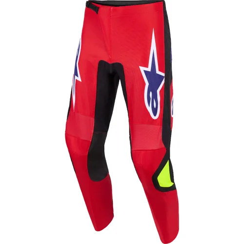 Nohavice FLUID GRID ALPINESTARS 3721126-3176-36 (červená/čierna/fialová/žltá fluo, veľkosť 36)