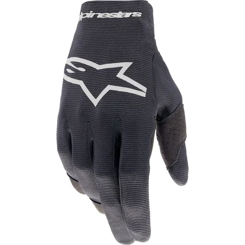 Rukavice RADAR ALPINESTARS 3541824-10-S detské, (čierna/strieborná, veľkosť S)