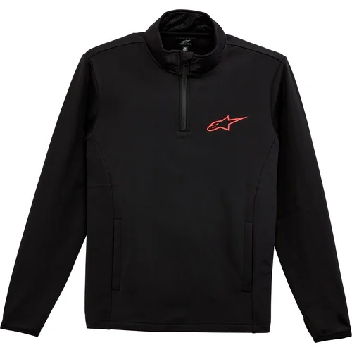 Mikina mission 2 midlayer ALPINESTARS 1232-42000-10-XXL (čierna/červená, veľkosť 2XL)