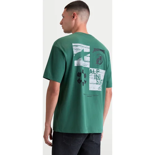 Tričko checkback oversized CSF 1236-72312-60-M (zelená, veľkosť M) /ALPINESTARS/ - obr. 6