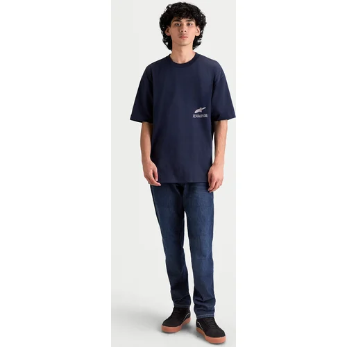 Tričko institute oversized CSF 1236-72306-70-M (modrá, veľkosť M) /ALPINESTARS/ - obr. 6