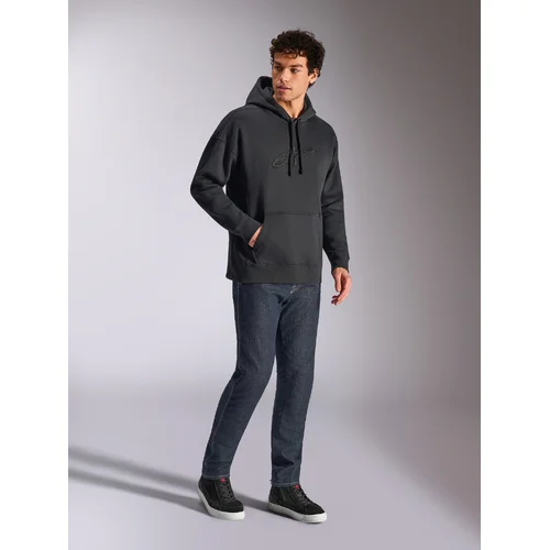 Mikina emergent oversized hoodie (čierna, veľkosť M) /ALPINESTARS/ - obr. 6