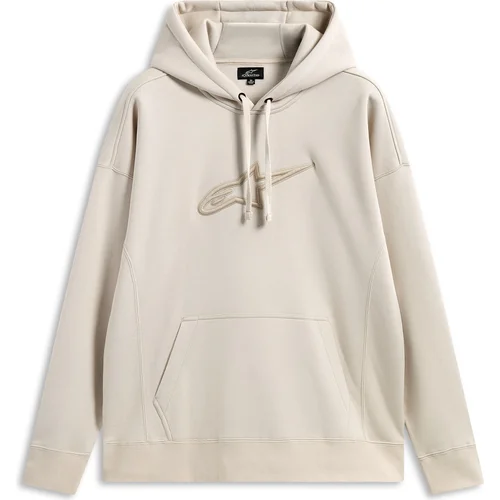 Mikina emergent oversized hoodie ALPINESTARS 1216-52200-204-XL (biela off white, veľkosť XL)