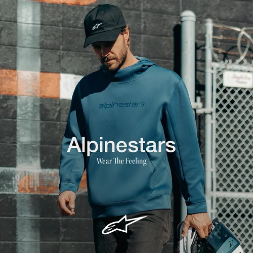 Mikina DATRIX HOODIE 1236-52800-749-M (modrá, veľkosť M) /ALPINESTARS/ - obr. 2