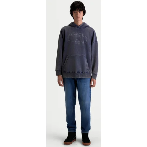 Mikina infinite washed oversized hoodie (vypraná modrá, veľkosť M) /ALPINESTARS/ - obr. 9
