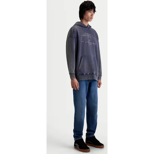 Mikina infinite washed oversized hoodie (vypraná modrá, veľkosť M) /ALPINESTARS/ - obr. 8