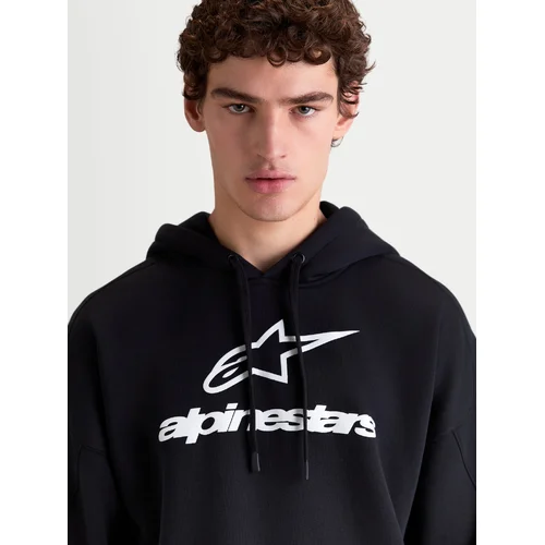 Mikina prelude oversized hoodie (čierna, veľkosť L) /ALPINESTARS/ - obr. 7