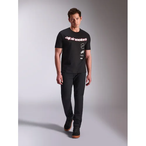 Tričko ABUS CSF (čierna, veľkosť 2XL) /ALPINESTARS/ - obr. 2