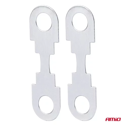 Ploché páskové poistky HSB / HSB Flat type fuse 42x12mm 2 pcs 60A blister /AMiO/ - obr. 1
