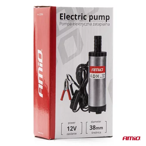Elektrické čerpadlo na naftu 12V ponorné, priemer 38 mm /AMiO/ - obr. 5