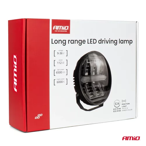 LED dialkový reflektor 112W 12V 24V AMiO-04534 - obr. 8