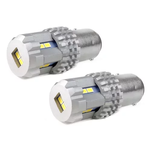 LED žiarovky CANBUS 3020 22SMD UltraBright 1157 BAY15D P21/5W White 12V/24V /AMiO/ - obr. 1
