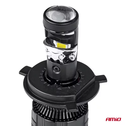 LED žiarovky hlavného svietenia H4 PL Lens séria AMiO-03667 - obr. 1