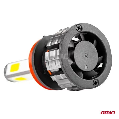 LED žiarovky hlavného svietenia H8/H9/H11 COB 4Side /AMiO/ - obr. 9