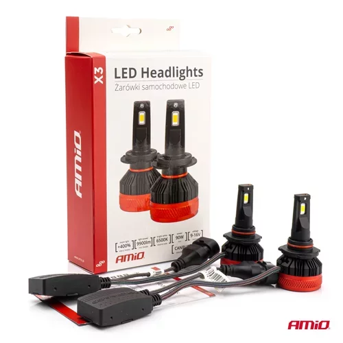 LED žiarovky hlavného svietenia HB4 9006 X3 Series /AMiO/ - obr. 7