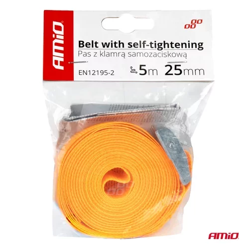 Gurtňa so samočinným uťahovaním 5m x 25mm /AMiO/ - obr. 4