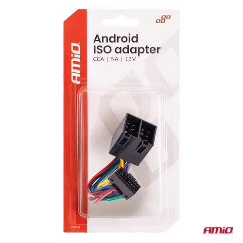 Adaptér rádiový ISO CCA 5A 12V AMiO-04442 - obr. 4
