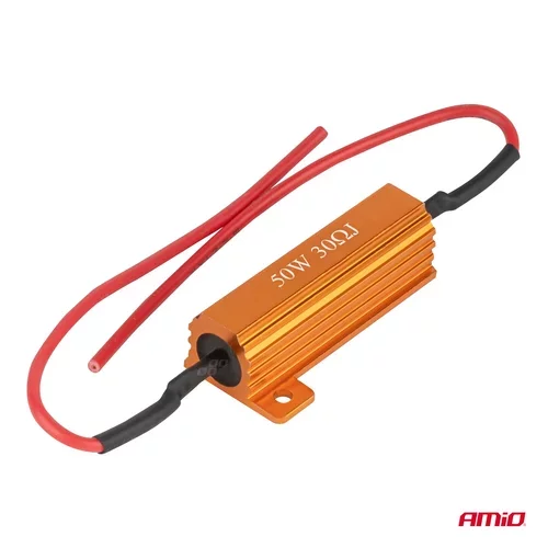 Rezistor pre LED žiarovky CANBUS 30Ω 50W AMiO-04097 - obr. 1