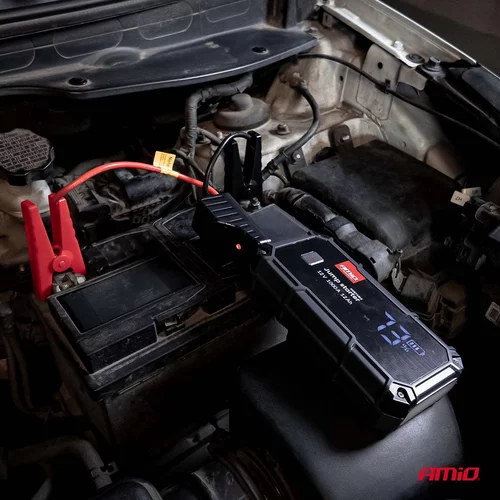 Štartovacie zariadenie 3in1 12V 12Ah 1000A PRO /AMiO/ - obr. 1