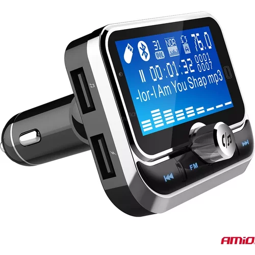 FM transmitter 2×USB-A 12/24V AMiO-04657 - obr. 10