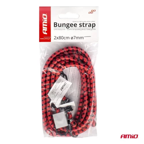 Gumové lano 2x80cm o7mm BSTRAP-02 AMiO-01147 - obr. 3