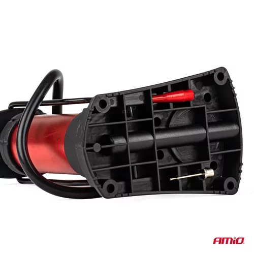 Kovová nožná pumpa s manometrom MINI PU03 /AMiO/ - obr. 3