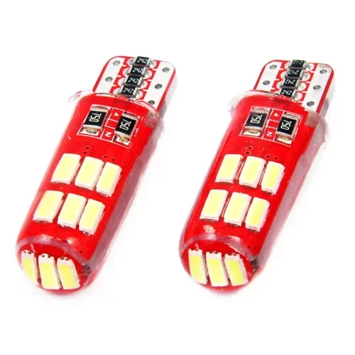LED žiarovky CANBUS 15SMD 4014 T10e (W5W) SILCA White 12V /AMiO/ - obr. 3