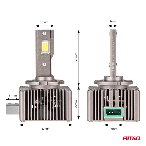 LED žiarovky hlavného svietenia D3S XD Series /AMiO/ - obr. 2