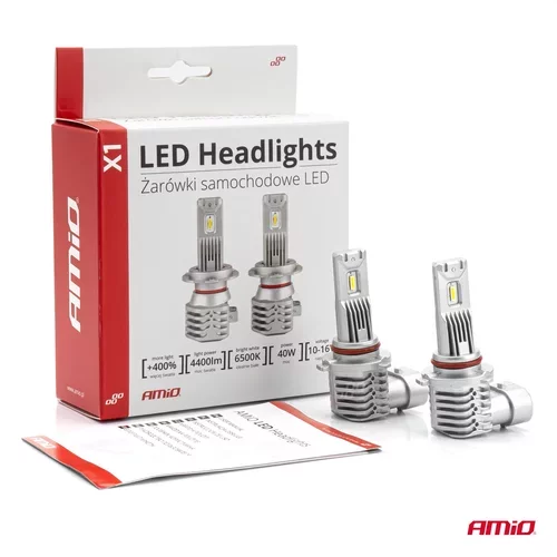 LED žiarovky hlavného svietenia HB4 9006 X1 Series /AMiO/ - obr. 6