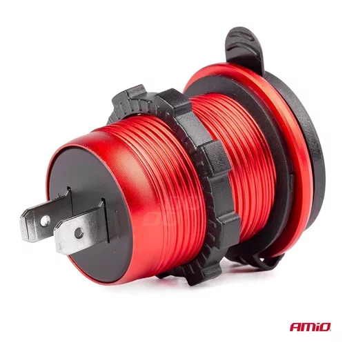 Nabíjačka USB USB-C 12/24V MOD-09 /AMiO/ - obr. 1