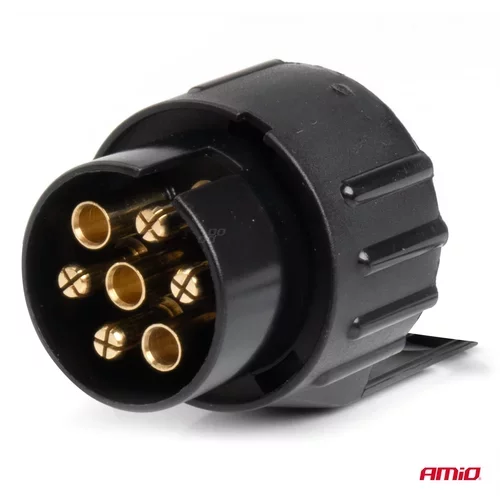 Redukcia zásuvky ťažného zariadenia zo 7 na 13 pin 12V /AMiO/ - obr. 1