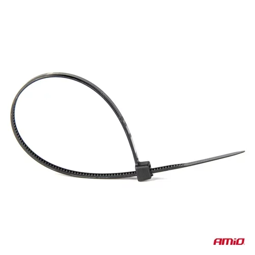 Sťahovacie pásky čierne 3,6x150mm - 100 ks /AMiO/ - obr. 1