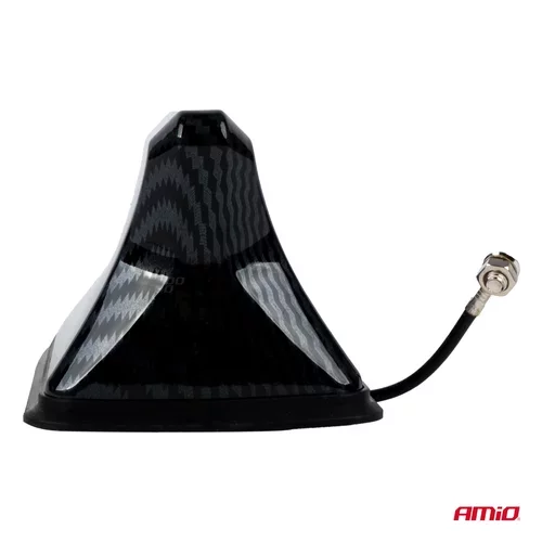 Anténa žraločia plutva SHARK AMiO-04158 karbónový vzhľad - obr. 1