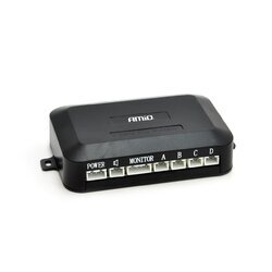 Asistenty parkovania TFT02 4,3” s kamerou HD-501-IR 4-senzorové, čierne AMIO - obr. 5