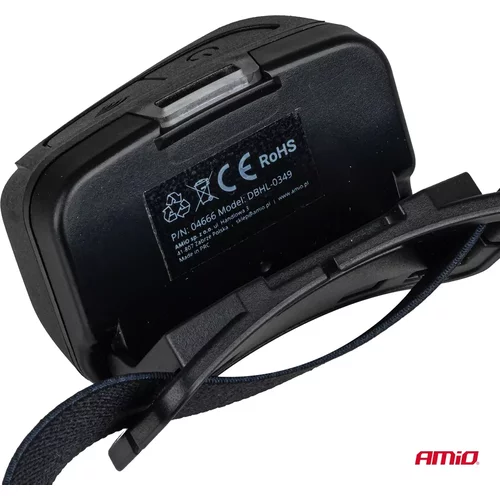 Čelovka LED COB 1800mAh (BATT) AMiO-04666 - obr. 9