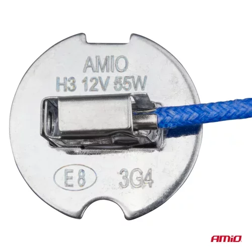 Halogénová žiarovka H3 12V/55W 1ks blister /AMiO/ - obr. 2