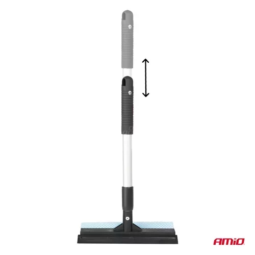 Čistiaca stierka na okná hliníková 20 cm hlava 35/48 cm AMiO-03853 - obr. 3