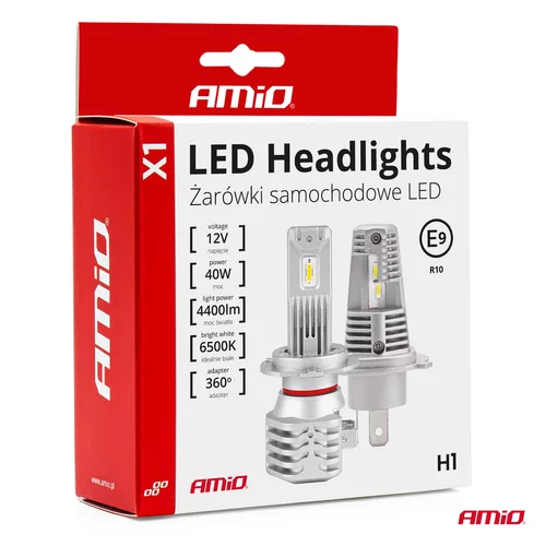 LED žiarovky hlavného svietenia H1 X1 Series /AMiO/ - obr. 4