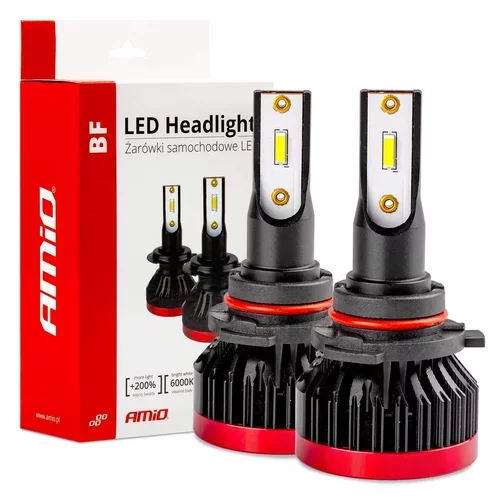 LED žiarovky hlavného svietenia HB3 9005/HIR1 9011/H10 BF séria /AMiO/