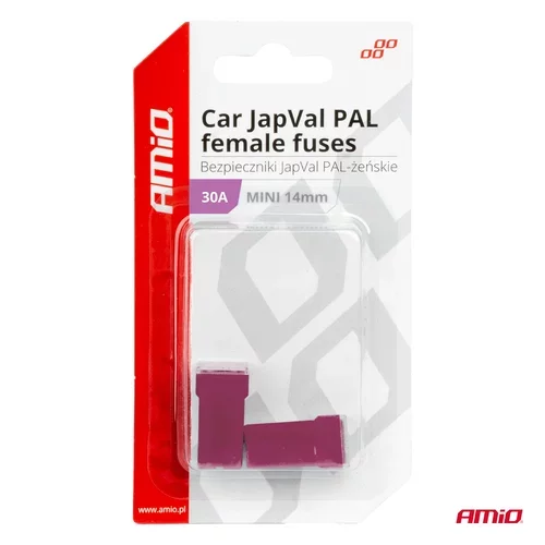Poistky JAPVAL PAL samica 30A AMIO-03437 - obr. 2