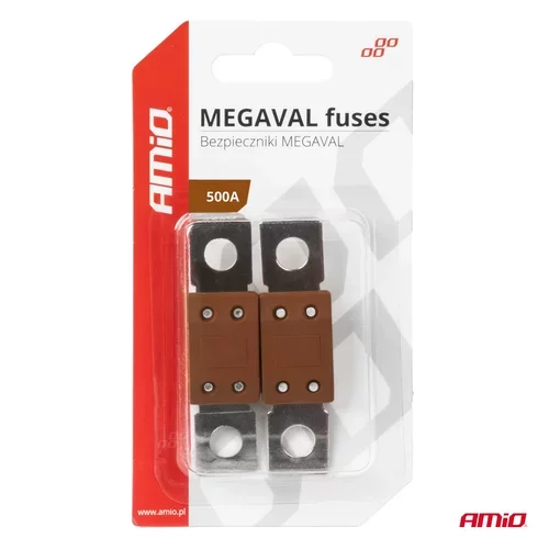Poistky MEGAVAL 500A AMIO-03472 - obr. 2