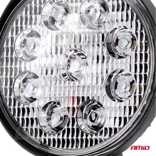 Pracovné LED svetlo AWL06 9 LED FLOOD 9-36V /AMiO/ - obr. 4