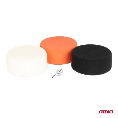 Sada leštiacich kotúčov s adaptérom 3 x 125mm + M14 /AMiO/ - obr. 1