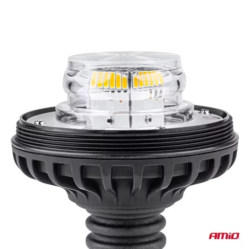 Výstražný maják W03P tyčový Flexi R65 R10 36LED 12 / 24V IP56 /AMiO/ - obr. 2