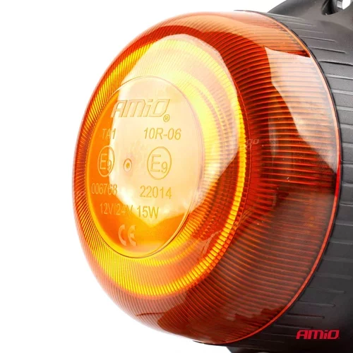 Výstražný maják W21ml Magnet / 3 skrutky R65 R10 18LED 12/24V IP56 /AMiO/ - obr. 1