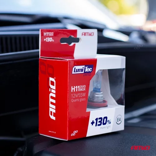 Halogénová žiarovka blister (2ks ) HB3 12V 60W sada LumiTec LIMITED +130% /AMiO/ - obr. 3
