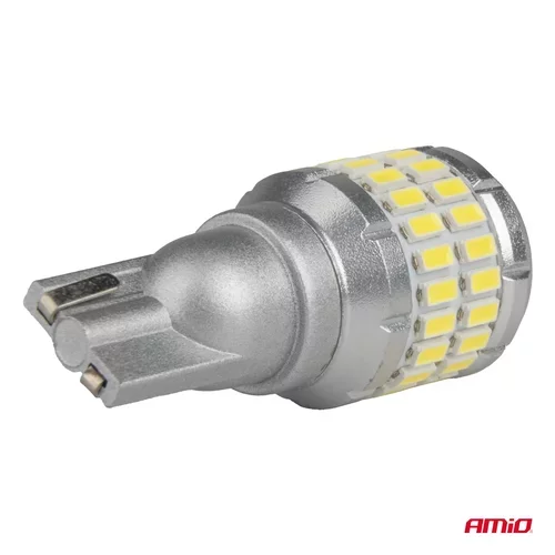 LED žiarovky CANBUS T15 W16W 48SMD 4SMD 3014 3030 Biela 12V 24V AMiO-04261 - obr. 3